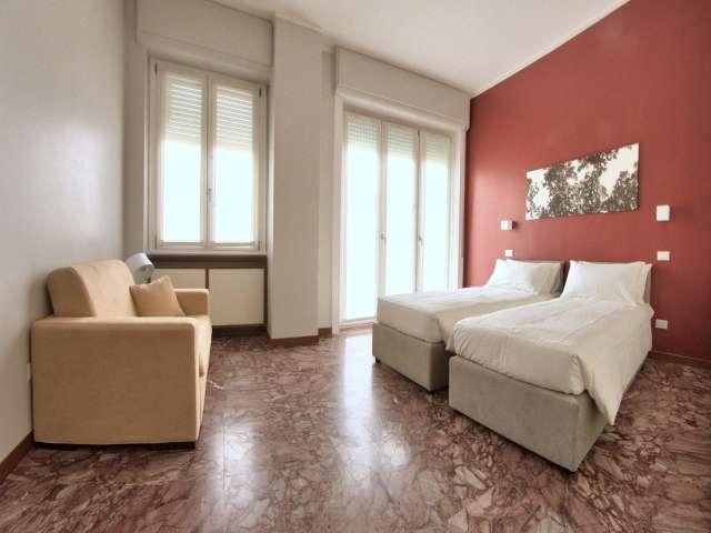 Appartamento attrezzato con 1 camera da letto in affitto a Porta Nuova, Milano