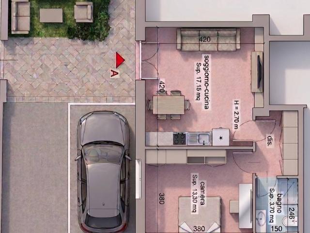 Appartamento Bilocale in vendita a Pietra Ligure, San Francesco San Domenico