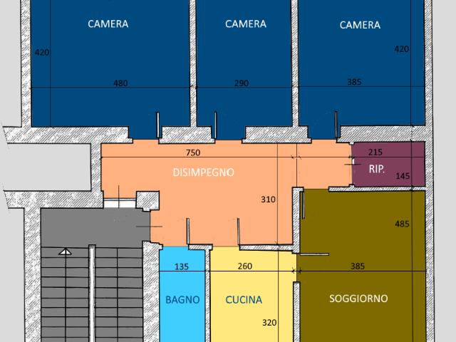 Appartamento da ristrutturare a Saluzzo