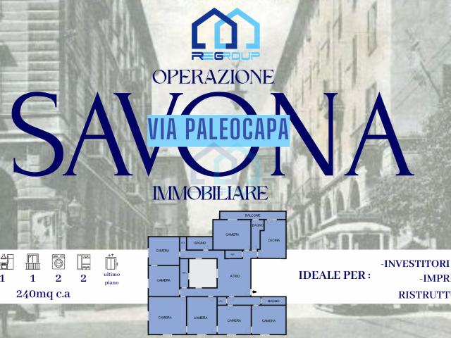 Appartamento da ristrutturare in via pietro paleocapa 16, Savona