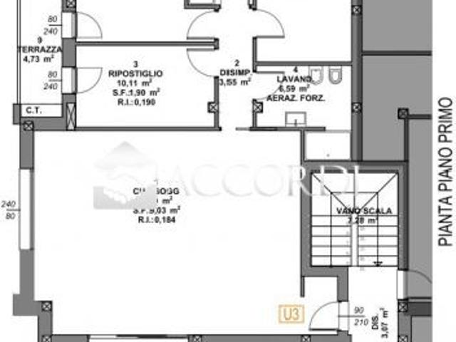 APPARTAMENTO di 3 vani e di 151 mq RESANA rif. BL076CA
