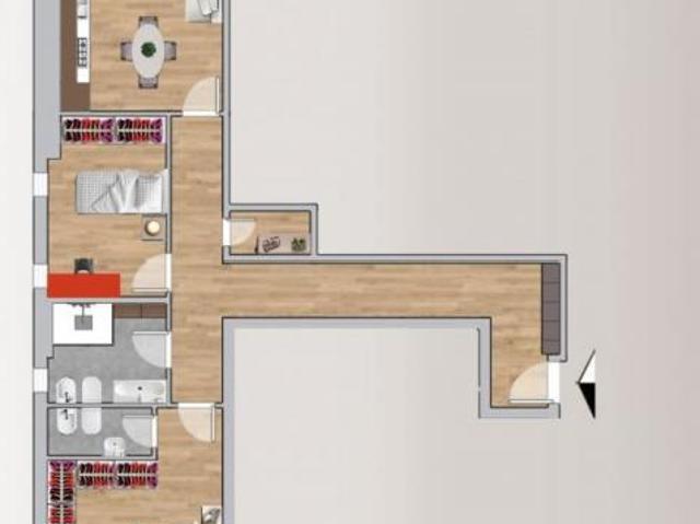 APPARTAMENTO di 3 vani e di 82 mq FIRENZE rif. 1/218