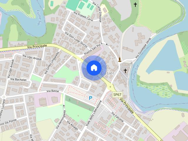 Appartamento di 110 m² con 5 locali a Casier