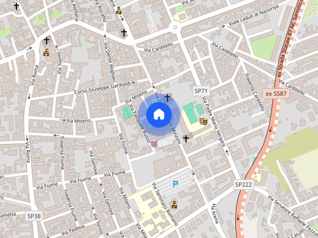Appartamento di 400 m² con 5 locali a Frattamaggio