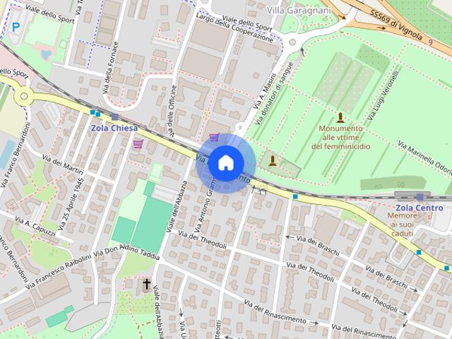 Appartamento di 45 m² con 2 locali a Zola Predosa