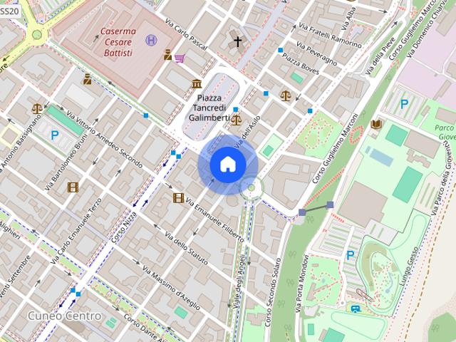 Appartamento di 48 m² con 2 locali a Cuneo
