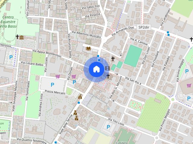 Appartamento di 60 m² con 2 locali a Abano Terme