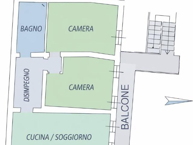 Appartamento di 75 mq a Oleggio