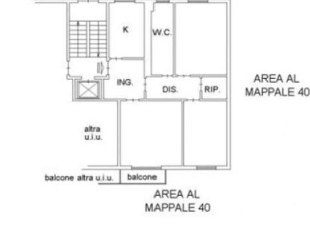 Appartamento di 90 m con 3 locali in vendita a Milano