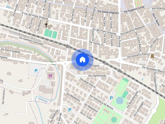 Appartamento di 94 m² con 5 locali e box auto a Ca