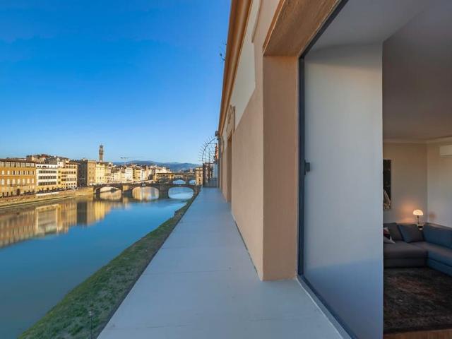 Appartamento di lusso panoramico Arno Santo Spirito affitti
