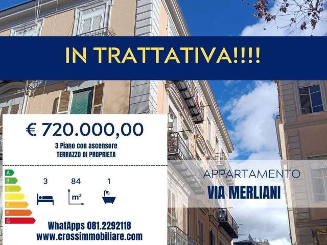 Appartamento di prestigio di 122 m² in vendita Via Giovanni Merliani, 144, Napoli, Campania