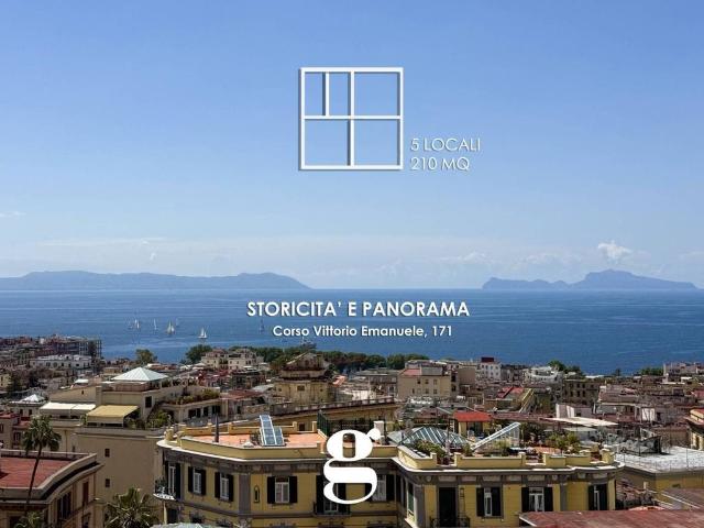 Appartamento di prestigio di 240 m² in vendita Corso Vittorio Emanuele, 171, Napoli, Campania