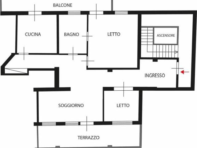 Appartamento in affitto a Messina ME