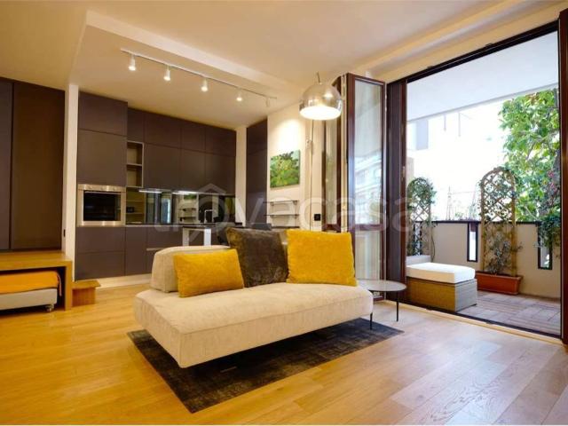 Appartamento in affitto a Milano via Carlo Poma, 1, arredato, terrazzo, nuova costruzione TrovaCasa