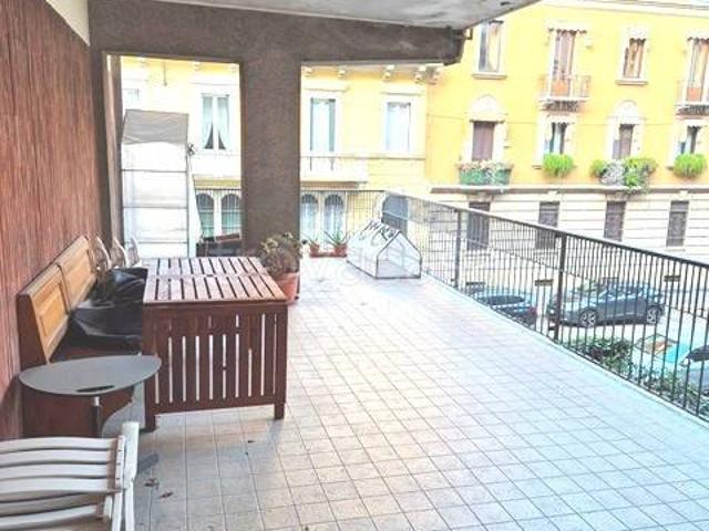 Appartamento in affitto a Milano via Archimede, 118, arredato, terrazzo, balcone TrovaCasa