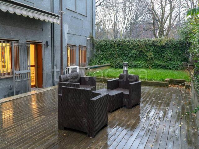 Appartamento in affitto a Milano via Giorgio Pallavicino, arredato, giardino privato TrovaCasa