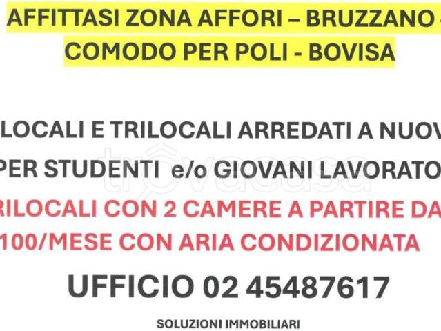 Appartamento in affitto a Milano via Enrico Acerbi, arredato, aria condizionata, balcone TrovaCasa