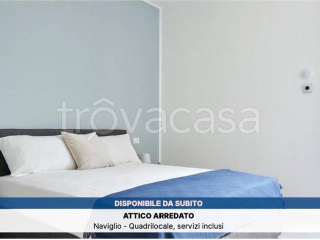 Appartamento in affitto a Milano via Eugenio Villoresi, 13, arredato, giardino, terrazzo TrovaCasa