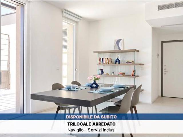 Appartamento in affitto a Milano via Eugenio Villoresi, 13, arredato, giardino, terrazzo TrovaCasa