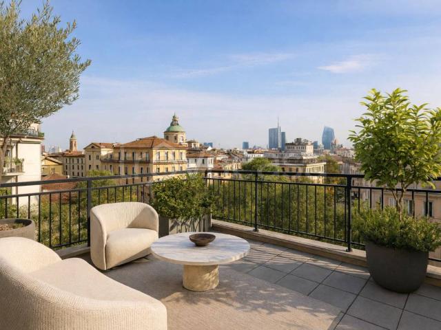 Appartamento in affitto a Milano via Montebello, box, terrazzo, parzialmente arredato TrovaCasa