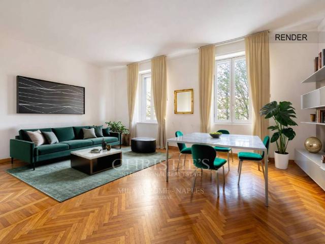 Appartamento in affitto a Milano via Maurizio Quadrio, arredato, giardino, contesto signorile TrovaCasa