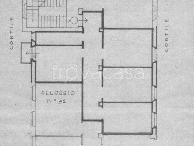 Appartamento in affitto a Milano via Soperga, arredato TrovaCasa