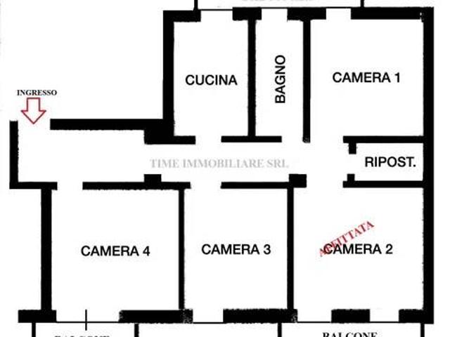 Appartamento in affitto a Milano MI