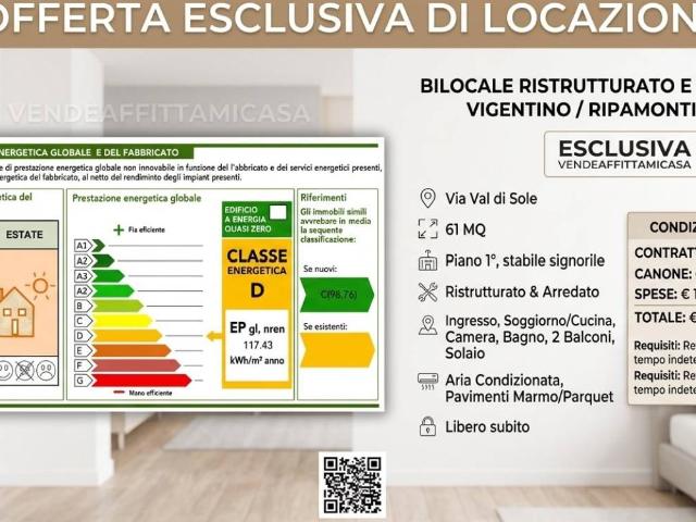 Appartamento in affitto a Milano MI