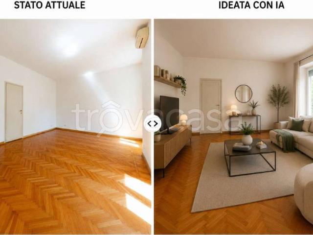 Appartamento in affitto a Milano piazza VI Febbraio, parzialmente arredato, doppia esposizione, buono stato TrovaCasa