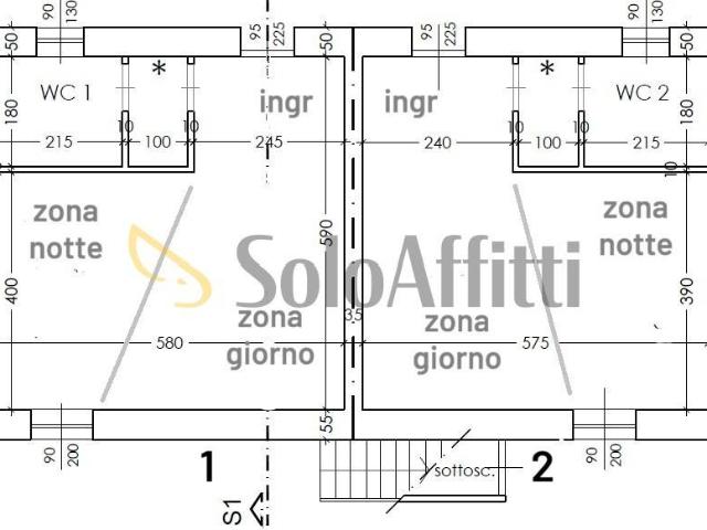 Appartamento in affitto a Airasca TO