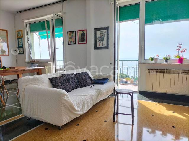 Appartamento in affitto a Bogliasco via Aurelia, 31, vista mare, parzialmente arredato, balcone TrovaCasa
