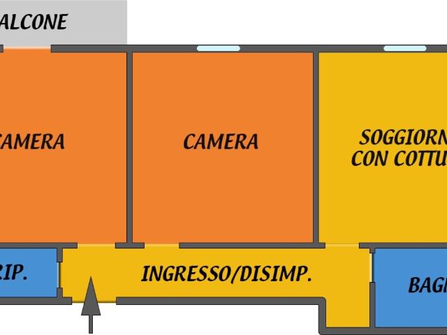 Appartamento in affitto a Bologna, arredato, posto auto, libero subito TrovaCasa