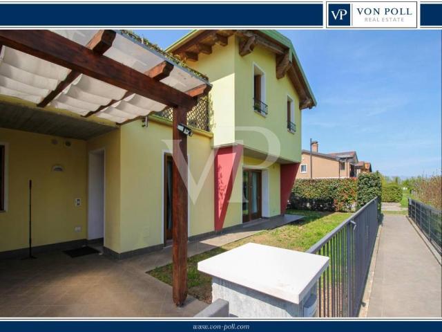 Appartamento in affitto a Bolzano Vicentino via Monsignor Giovanni Brun, giardino privato, box, parzialmente arredato TrovaCasa