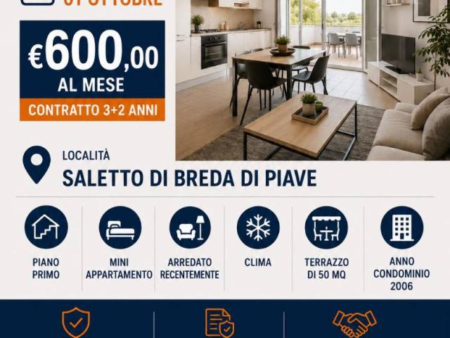 Appartamento in affitto a Breda di Piave TV