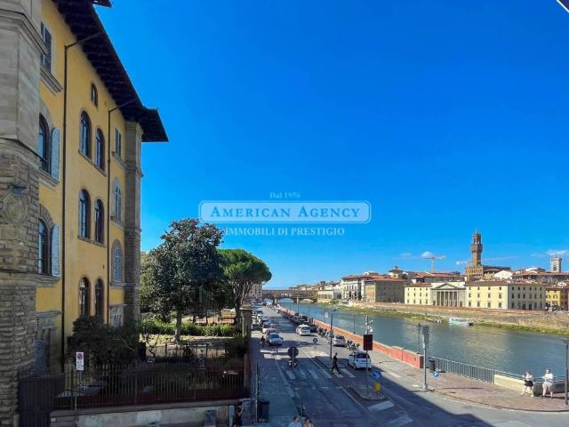 Appartamento in affitto a Firenze lungarno Serristori, parzialmente arredato, ascensore, doppia esposizione TrovaCasa