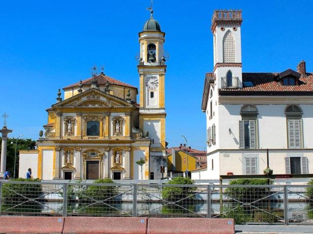 Appartamento in affitto a Gaggiano piazza della Chiesa, box, parzialmente arredato, travi a vista TrovaCasa