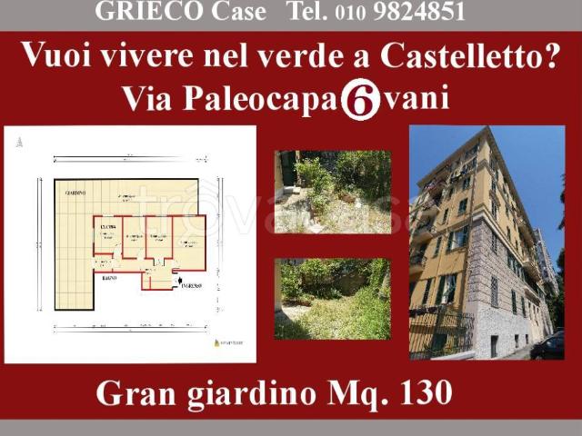 Appartamento in affitto a Genova via Pietro Paleocapa, 18, Castelletto