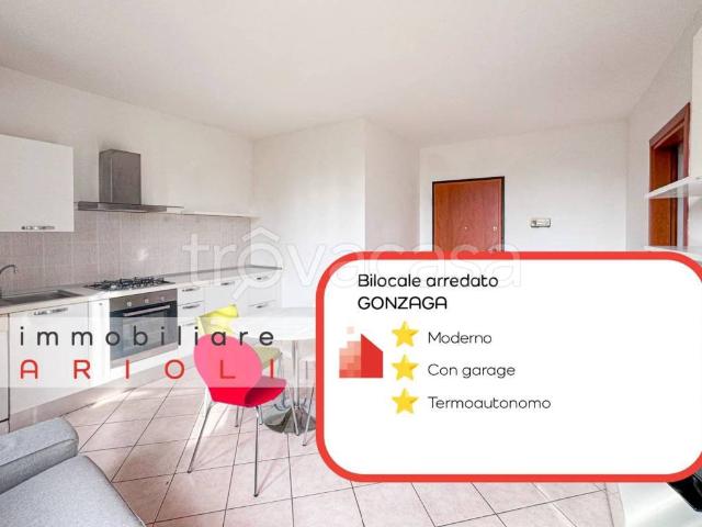Appartamento in affitto a Gonzaga, arredato, box, lavanderia TrovaCasa