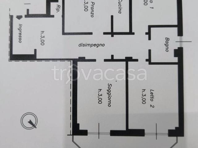 Appartamento in affitto a Lodi viale Italia, non arredato/vuoto, ascensore, cantina TrovaCasa