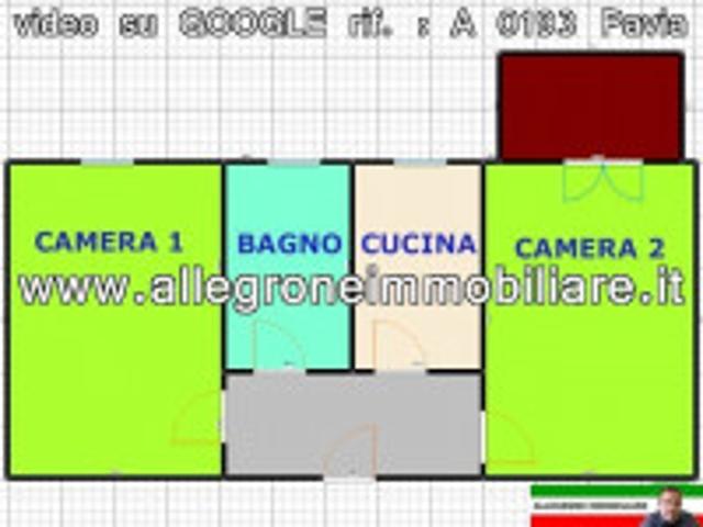 Appartamento in affitto a Pavia