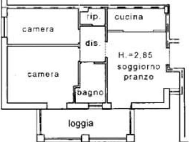 Appartamento in affitto a Poggibonsi 70 mq Rif: 1414355