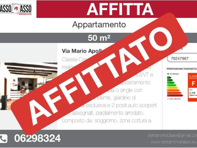 Appartamento in affitto a Roma via Mario Apollonio, 85A, giardino privato, posto auto, riscaldamento autonomo TrovaCasa