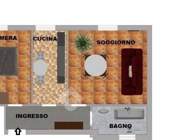 Appartamento in affitto a Roma via Alessandro Cialdi, 30, parzialmente arredato, cucina abitabile TrovaCasa