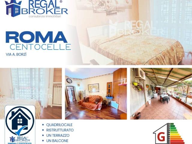 Appartamento in affitto a Roma via Antonino Borzì, 3, arredato, terrazzo, ristrutturato TrovaCasa