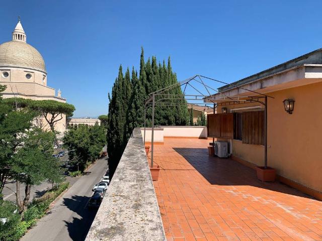 Appartamento in affitto a Roma viale Santi Pietro e Paolo, arredato, terrazzo, caminetto TrovaCasa