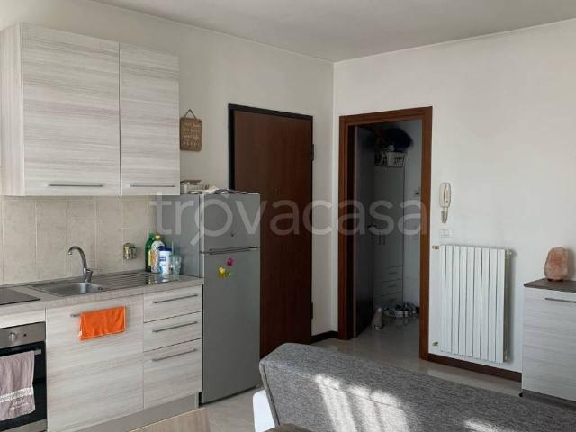 Appartamento in affitto a San Colombano al Lambro via dei Mandorli, parzialmente arredato, balcone, cucina a vista TrovaCasa