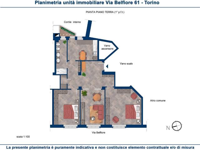Appartamento in Affitto a Torino