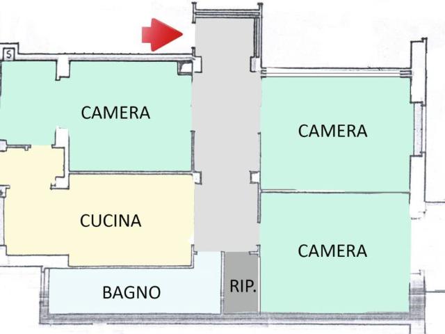 Appartamento in affitto a Torino TO