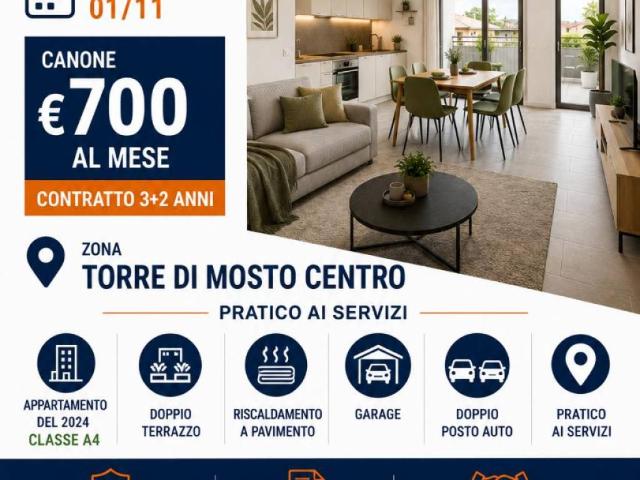 Appartamento in affitto a Torre di Mosto VE